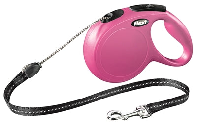 Flexi Rollijn Classic Cord Roze