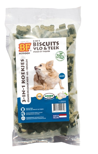 Bf Petfood 3 In 1 Hondenkoekjes Vlo & Teek Mini